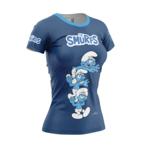 Γυναικείο κοντομάνικο μπλουζάκι Smurf Towers