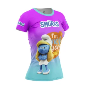 Γυναικείο κοντομάνικο μπλουζάκι Smurf Have Fun