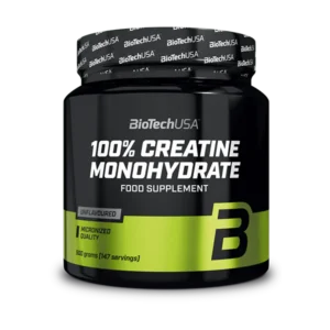 BioTech USA 100% Creatine Monohydrate – 500 g Unflavoured