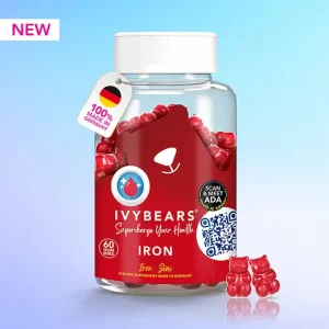 IVYBEARS® Iron 60 Gummies