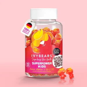 IVYBEARS® Superpower Kids 60 Gummies
