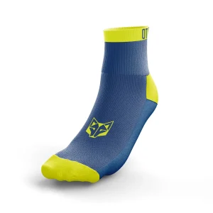 Κάλτσες Multisport Χαμηλής Κοπής Electric Blue/Fluo Yellow